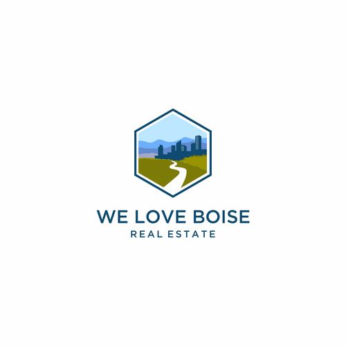 Logo creation capturing quality of life and moving to Boise, ID w/outdoors and downtown components Design by Ghouvan