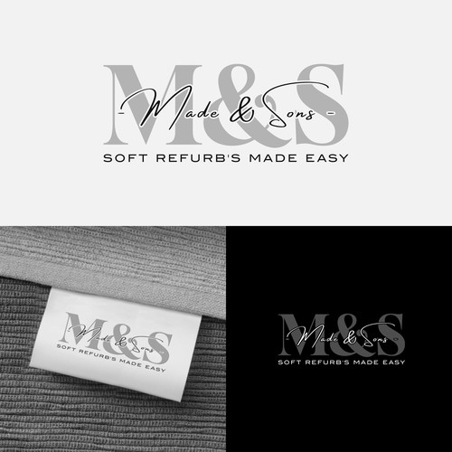 Luxury Meets Ease: Logo & Card Design for Made & Sons Design by topx