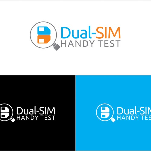 1 fresh logo for a website reviewing 2-SIM smartphones Design by XarXi