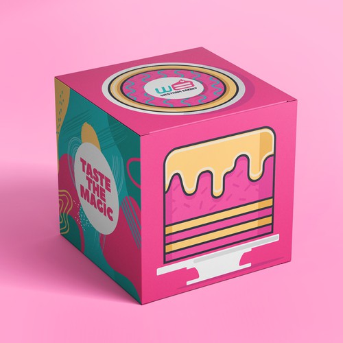 Diseño de The Best Looking Cake Box Ever de rickyports