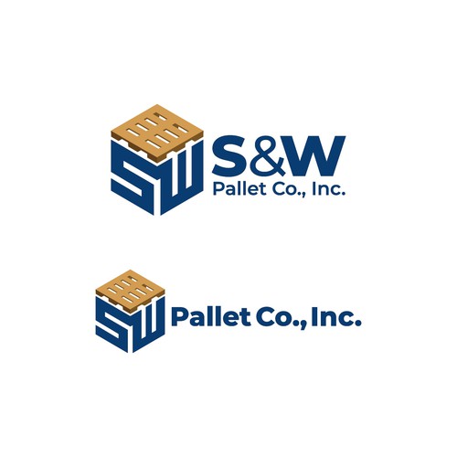 Family Owned Pallet Business looks to reimagine its LOGO. Design by MarcusMark