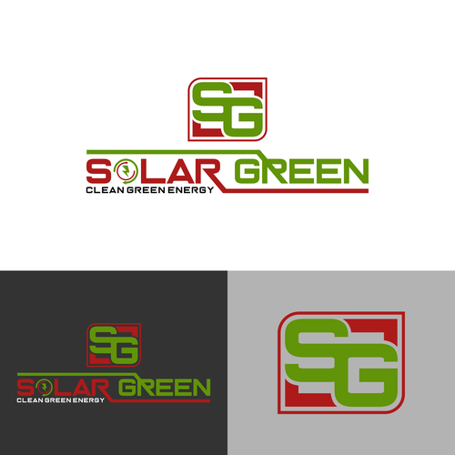 Logo for solar retailer, SolarGreen Réalisé par Logologic™