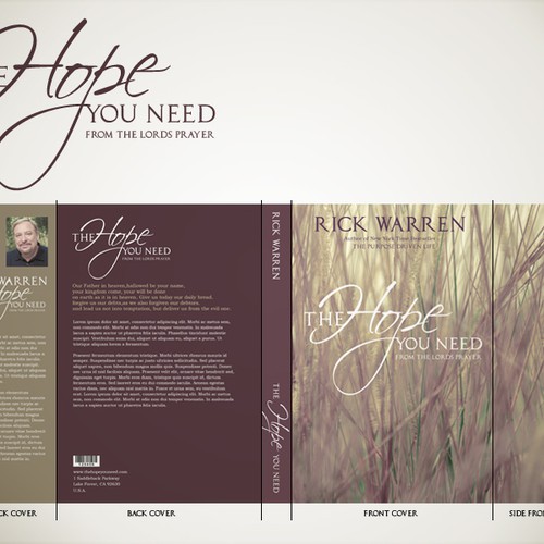 Design Rick Warren's New Book Cover Design réalisé par daunsemanggi