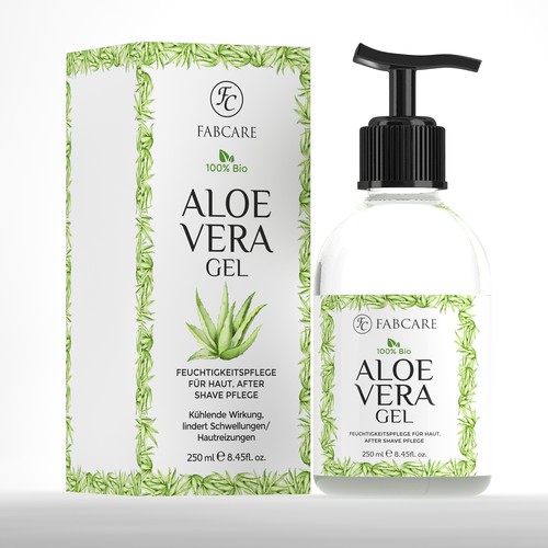 Label Design for Aloe Vera Lotion Design by P.D.S.