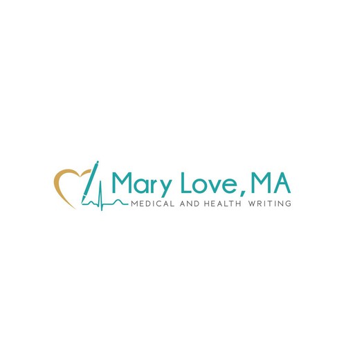 A friendly logo for a writer specializing in medicine & health Design by cozyme28^_^