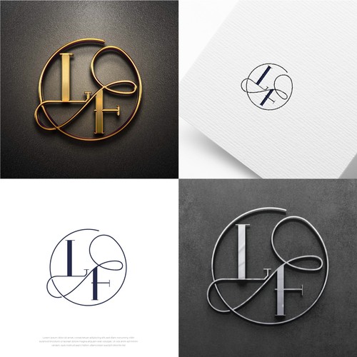 Sophisticated monogram logo design needed Design by Designhub03