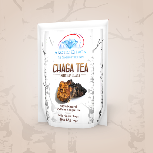 Arctic Chaga Label New Look Design by StudioUno