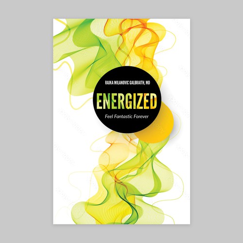 Design a New York Times Bestseller E-book and book cover for my book: Energized Design by Retina99