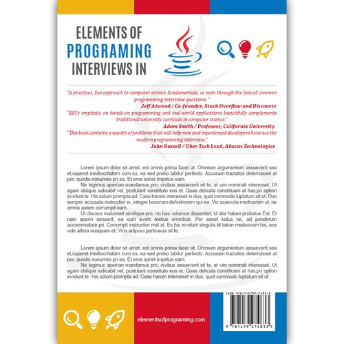 Best Selling Book in Computer Science Needs a New Cover Design by Zeljka Vukojevic