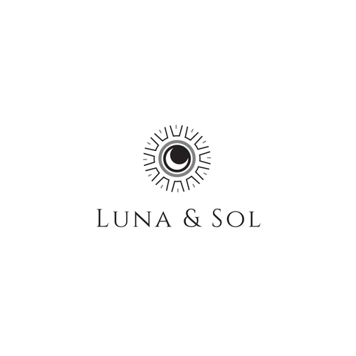 Zen-like logo for our spiritual platform (sun & moon) Design by d'sun