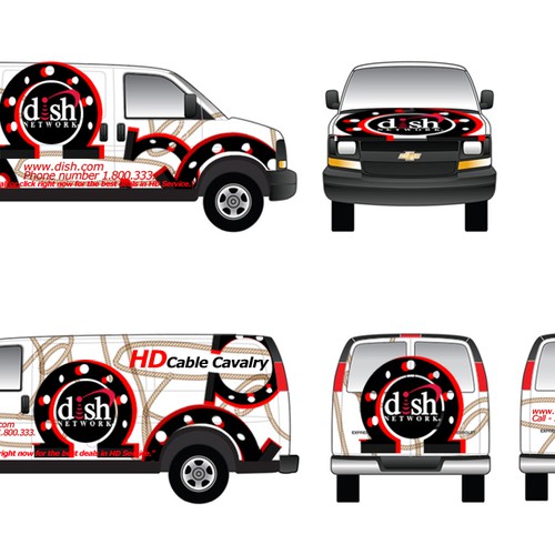 V&S 002 ~ REDESIGN THE DISH NETWORK INSTALLATION FLEET Design by ArtDsg