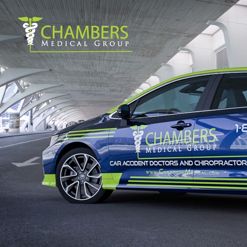 Creative Car Wrap Design for Medical Clinic Design by My Idea Studio