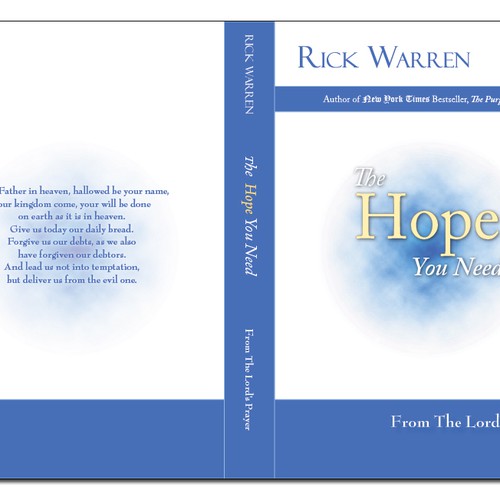 Design Rick Warren's New Book Cover Design réalisé par szipper