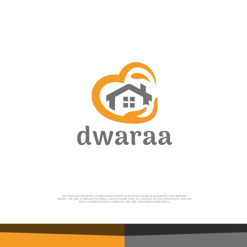 Logo for a assisted living facility called dwaraa Design by CreatiVe Brain✅