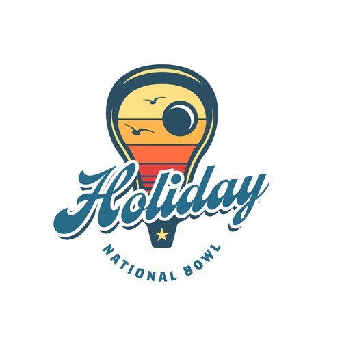 Holiday Bowl Logo Design by nezz_dg