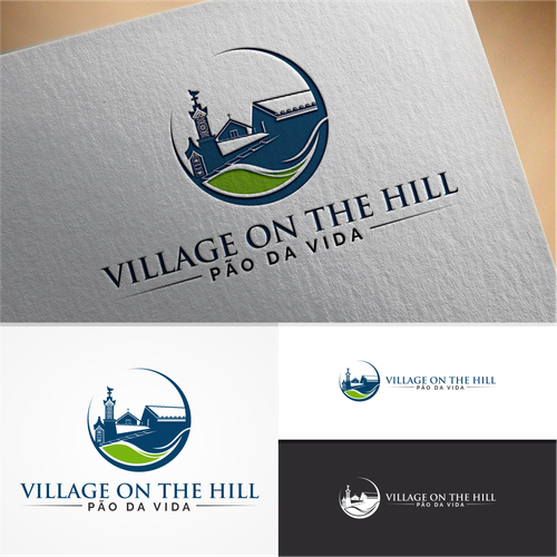 Village on the Hill-ontwerp door Spidol clasic