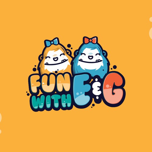 Design a fun and artistic logo for a YouTube channel produced by kids ...