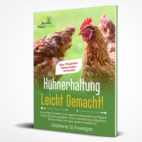 Chicken Farming Book Cover Design by shuma