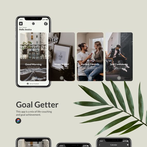 Simple & Easy To Use App To Help User's Achieve Their Goals & Improve Their Life Diseño de Northpix Studio®
