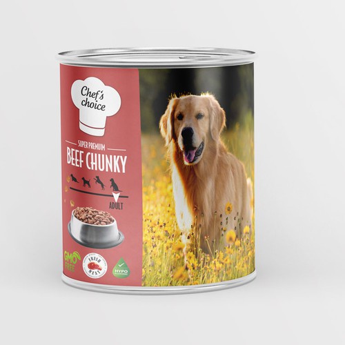 Design a super premium pet food packaging! Design by Budour A.