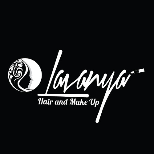 Indian/Western - Hair and Make up logo Design by dellfi ©