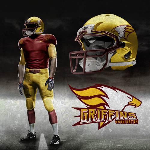 Community Contest: Rebrand the Washington Redskins  Design by Tiberiu22