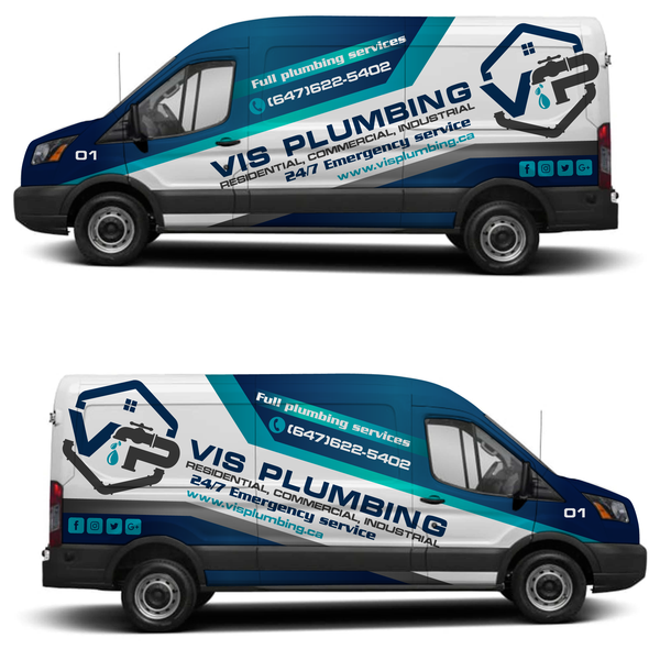 Design realizzato da toothache intitolato "VIS PLUMBING"