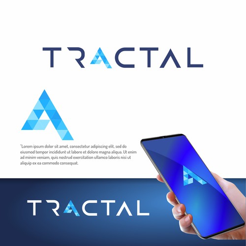 Tractal Logo and Branding Design by Atharalie