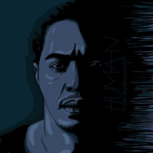 Create an album cover for up & coming artist Truth thaBrainchild Design by mednemedne