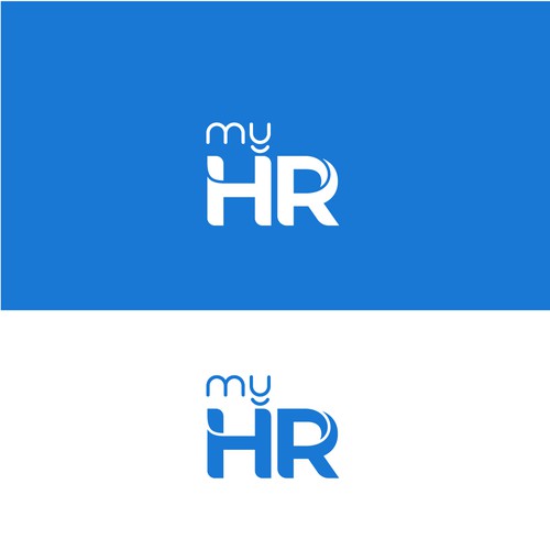 Create an awesome logo for myHR, the #1 HR Software in Luxembourg ! Design by M.I.Thomson