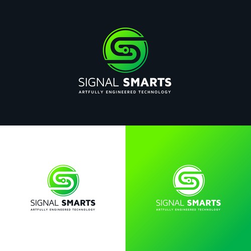 Design a Modern, Geometric Logo for Signal Smarts: We are Network and Wireless Technology Artists!! Design réalisé par cs_branding