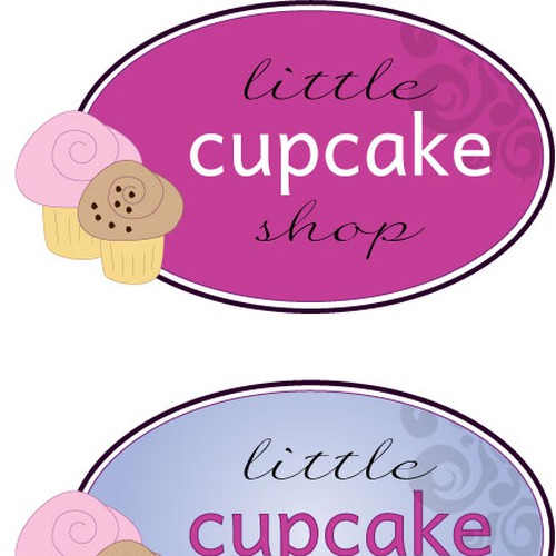 deviatworkさんのLOGO-  for  CUPCAKE  BAKERYデザイン