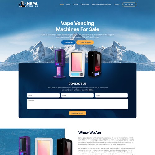 Need Homepage & Inner Page Redesigned for Website Design von Timefortheweb