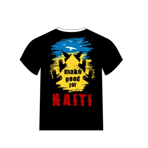 Wear Good for Haiti Tshirt Contest: 4x $300 & Yudu Screenprinter Diseño de Zoc