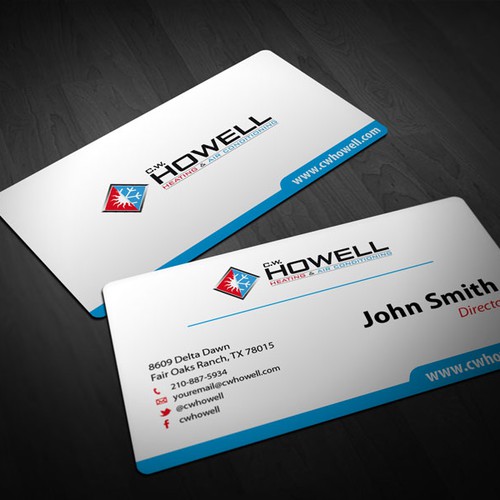 Design di C.W. Howell Heating & Air Conditioning Co. needs a new stationery di NerdVana