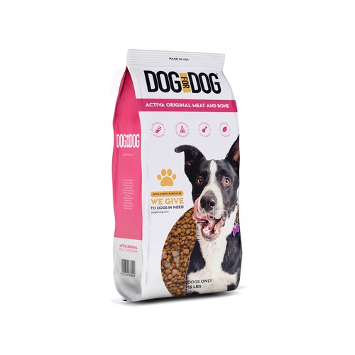 Premium dog food packaging Design by Active Theory ✦✦✦