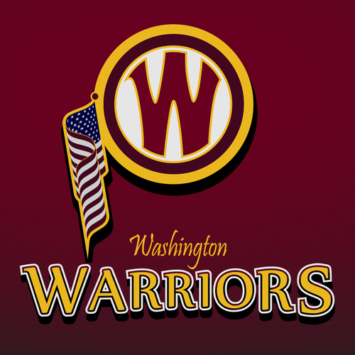 Community Contest: Rebrand the Washington Redskins  Design by 72Larson72