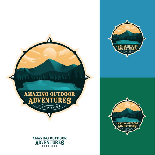 Create a Website Logo A Great Outdoorsman Will Love! Design by Barokah Studio