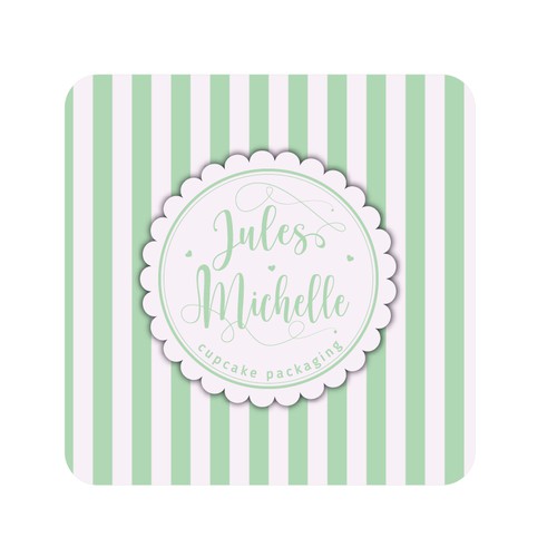 Design a cupcake packaging label Design by mademoiselle coco