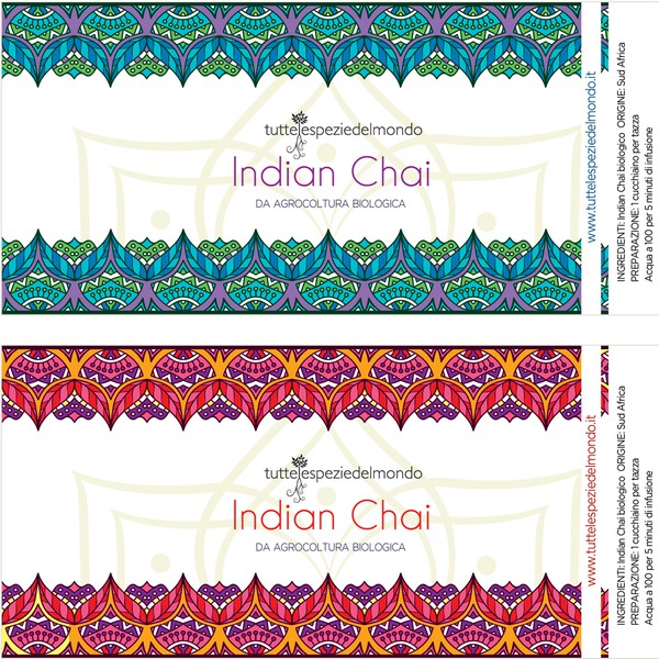 Design by Adriablue titled "Tea label"