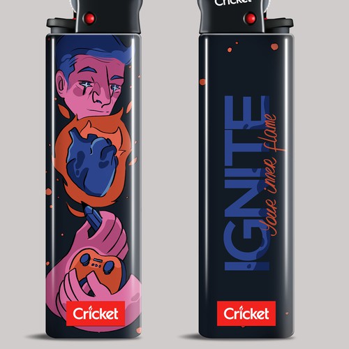 Create illustrations for a limited collection of Cricket Lighters (Multiple Winners) Design by Ainur B.