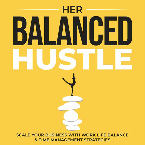Her Balanced Hustle Cover Art Design by Unboxing Studio
