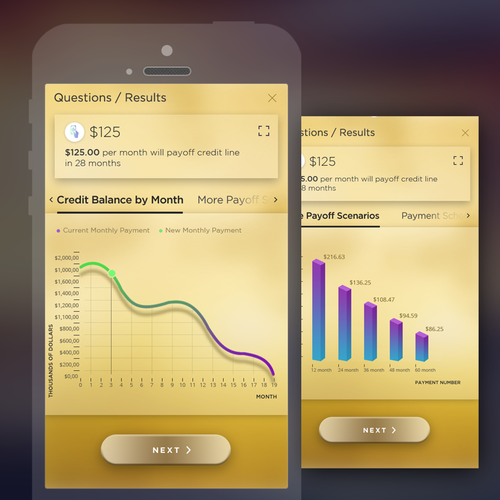 Design a sleek UI/UX for financial calculators | Other web or app ...
