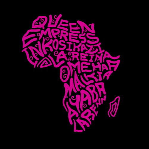 African Diaspora "QUEEN" Dialect T-Shirt Design Design by Digital Man ✅