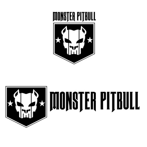 Monster pitbulls, concurso Design de logo