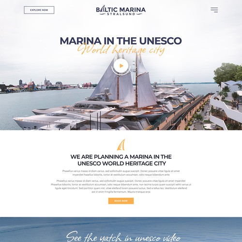 Diseño de página web propuesta en el concurso por Realysys