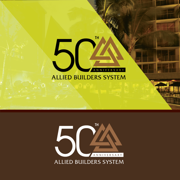 Design realizzato da CRG_DZN intitolato "50th Anniversary Logo"