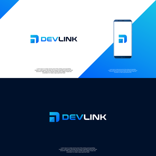 Dev Link Logo Design Design by FS1TO