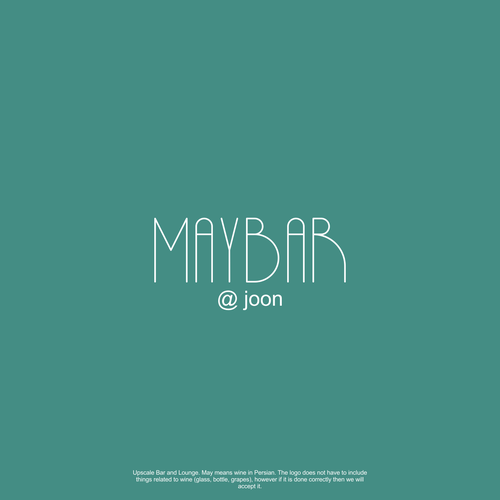 Logo for Upscale bar and lounge Design by Raden Gatotkaca