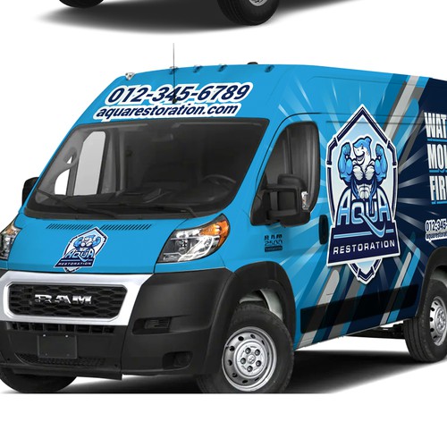 Sharp van wraps Design by RicardoRS